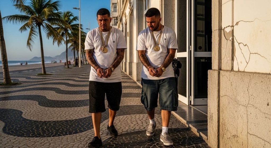 Traficantes, Trafico, Praia, Presos, Algemados, Copacabana, Crime Organizado,