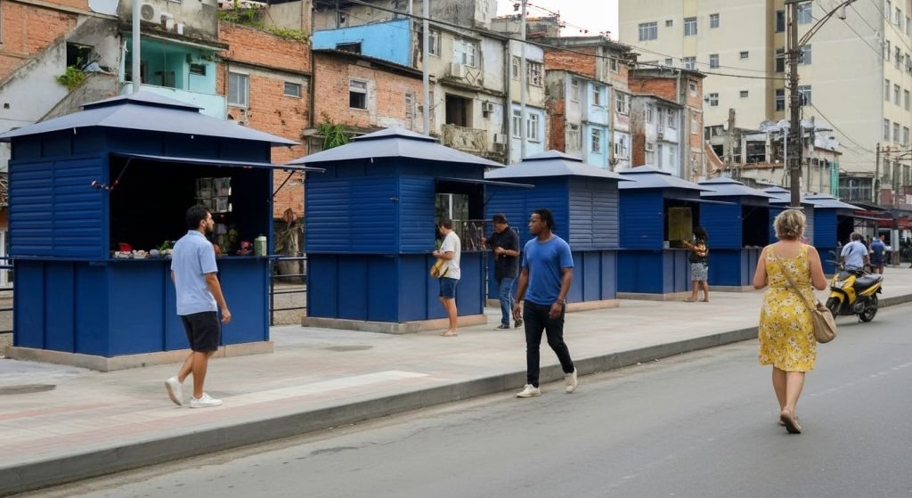 Via Light, Rio Das Pedras, Quiosques,
