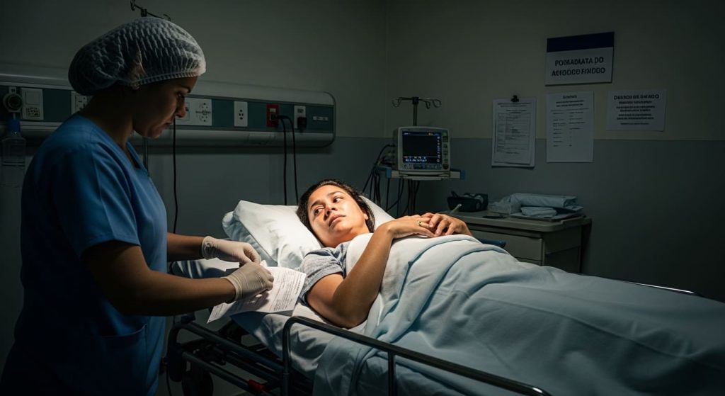 Gravida, Hospital, Médica, Leito,